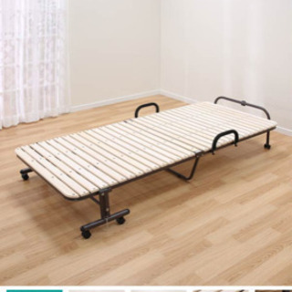 お値下げ❗️ニトリ 折りたたみすのこベッド　2個セットの画像