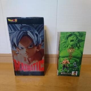 ドラゴンボール フィギュア 身勝手の極意悟空とブロリーの２体の画像