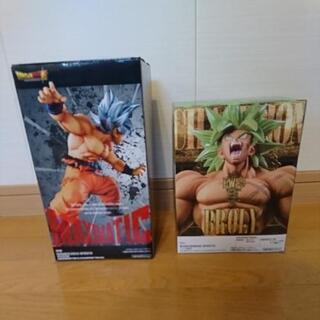 ドラゴンボール フィギュア 身勝手の極意悟空とブロリーの２体の画像