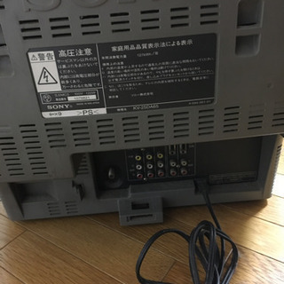 デジタルチューナー付きブラウン管テレビあげますの画像