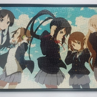 【完成品】けいおん！！ 1000ピース ジグソーパズル 完成品 ...
