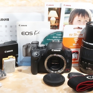 ☆極上美品級＆スマホ転送＆☆キヤノン kiss x3 望遠レンズセット