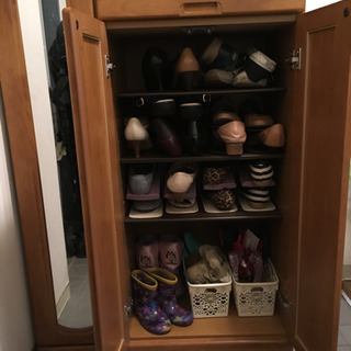 ハイタイプシューズボックス(下駄箱)の画像