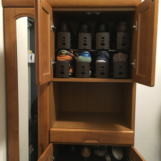 ハイタイプシューズボックス(下駄箱)の画像