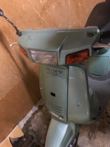 原付　50cc 実働　ヤマハ　ミント