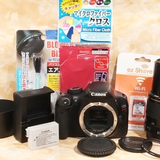 ショット数2647枚！スマホ転送セット★Canon Kiss X4　望遠レンズ☆ ショット数2647枚！スマホ転送セット☆Canon Kiss X4 望遠レンズ