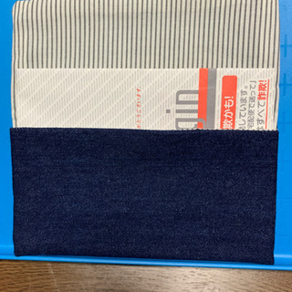 【値下げ】手作り　デニム札入れの画像