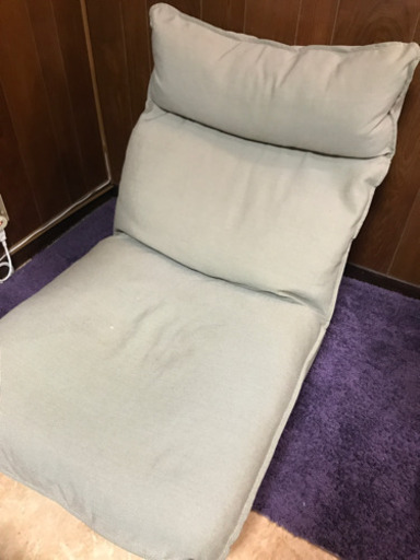 無印良品　バックリクライニングソファ・1人掛け・ベージュ