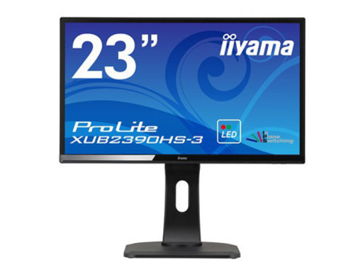 【取引中】【美品】PCモニター iiyama ProLite XUB2390HS-B3
