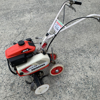☆中古品 管理機 シバウラ（芝浦） KB272 動作問題無し バ...