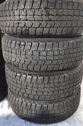 溝有 185/65R15 ダンロップ スタッドレスタイヤ 4本セット
