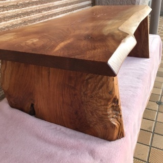 欅の座卓テーブル