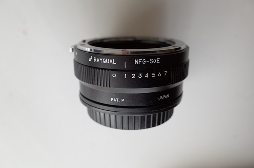 Rayqualレンズアダプタ Nikon F―SONY αEマウント