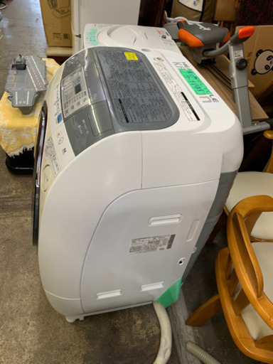  日立 9㎏ 「ヒートリサイクル 風アイロン ビッグドラム」 ドラム式洗濯乾燥機【BD-V5300L】
