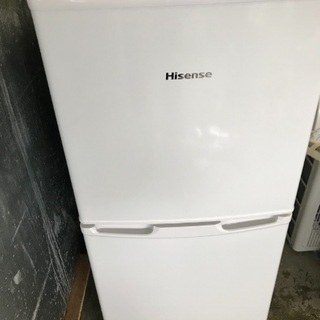 2ドア冷蔵庫/Hisense/HR-B106JW/2014年製/...