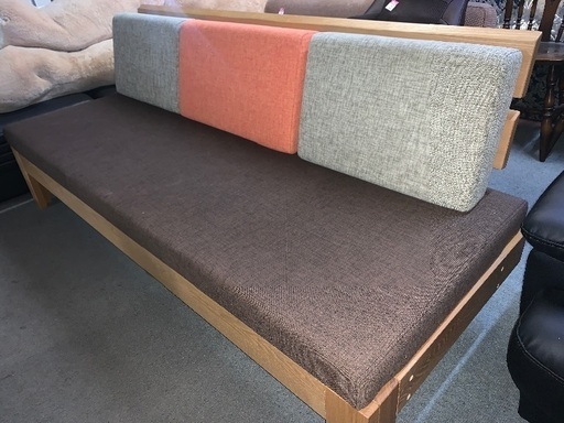 旭川家具？　オーダー品　3人掛けソファー　中古　高級ソファー