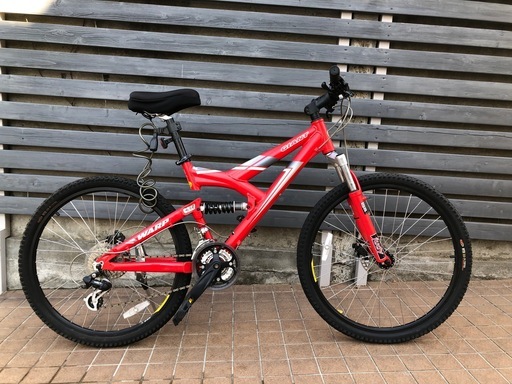 極美品ほぼ未使用☆GIANT WARP DS2☆MTB フルサス☆ヘイズディスクブレーキ☆ロックショックス☆シマノ