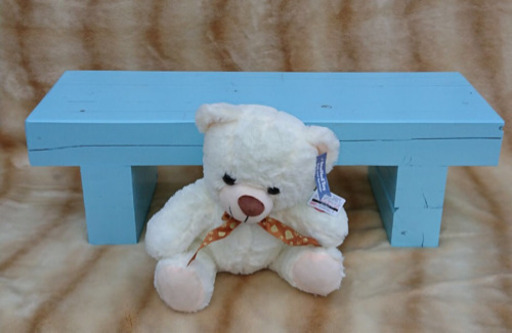 専門店✳️新品✳️水色ベンチ✳️店舗でも販売中