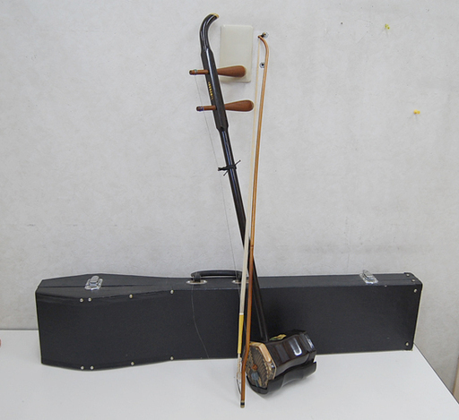 上海民族楽器一廠 二胡 敦煌碑 ハードケース付き 弦楽器 ☆ PayPay(ペイペイ)決済可能 ☆ 札幌市 清田区 平岡