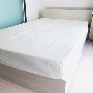 (決定しました)美品 セミダブル 収納付きベッドの画像