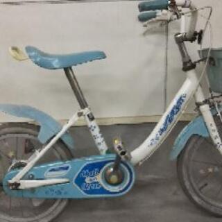 水色自転車 16インチ