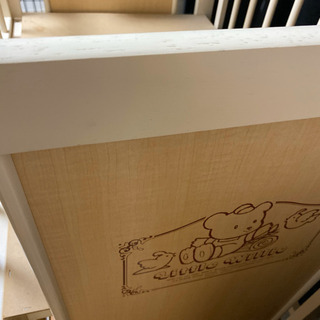 ベビーベッド　美品1月の15日までに取りに来てくれた方は3000円にしますの画像
