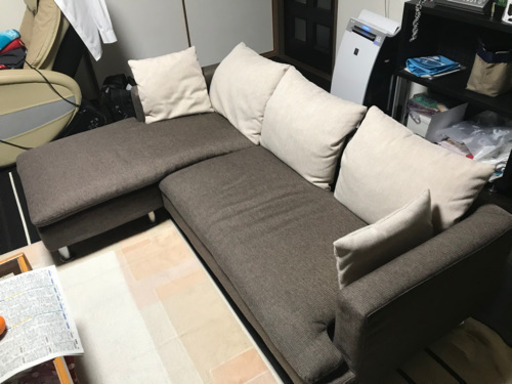 カウチソファー　中古です。