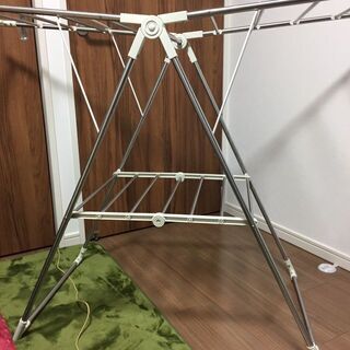室内物干し☆折りたたみ物干し☆室内利用のみ美品☆