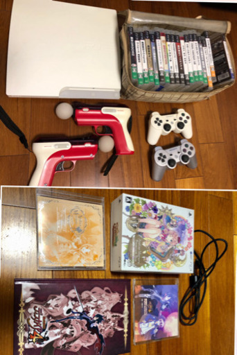 【取引者決定】ps3一式　ゲームソフト　コントローラーなど