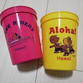 【新品・未使用】ハワイ限定日焼けSNOOPYコップ
