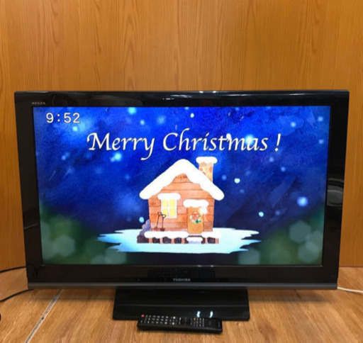 TOSHIBA REGZA 40インチ 40A9500 REGZA レグザ 40V型 液晶テレビ 液晶 リモコン、取説付き（900）AKARI