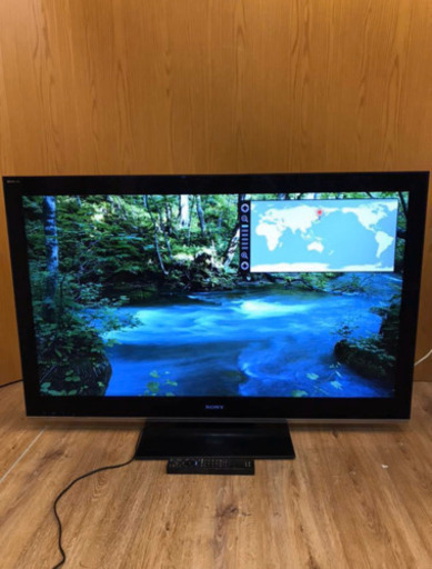 綺麗 SONY BRAVIA 52インチ 液晶テレビ 大画面KDL-52LX900 3D対応（908）AKARI