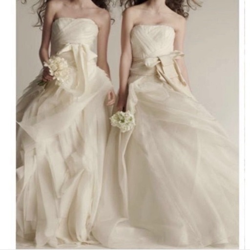 verawang deandra ウェディングドレス 値下げ！定価:45万円 VERA WANG ヴェラウォン DEANDRA