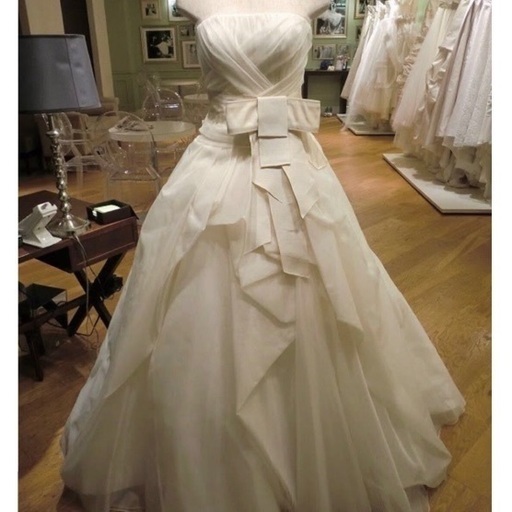 verawang deandra ウェディングドレス 値下げ！定価:45万円 VERA WANG ヴェラウォン DEANDRA