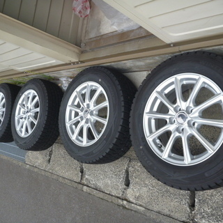 ダンロップ WINTER MAXX スタッドレスタイヤ  アルミホイール付 195/65R15 4本セット 