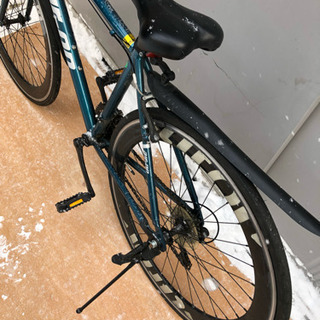 通学・通勤 快速仕様 自転車 ディープホイール 切替付き 運動