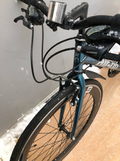 通学・通勤 快速仕様 自転車 ディープホイール 切替付き 運動・ダイエット・サイクリングにも