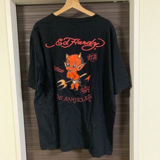 エドハーディ Tシャツ 黒 大きいサイズ 4L 新品