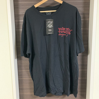 エドハーディ Tシャツ ブラック 大きいサイズ 4L 新品