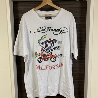 エドハーディ Tシャツ 白 大きいサイズ 4L 新品