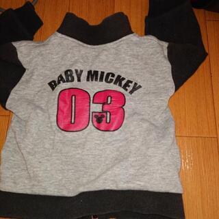 ミッキーマウスパーカー 90の画像
