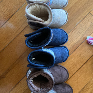 キッズムートンブーツまとめて