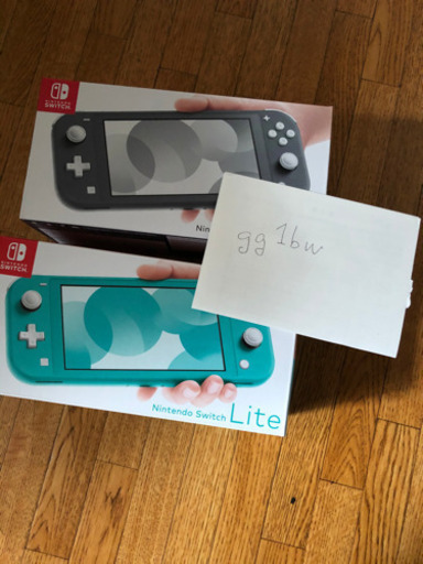 【要本文熟読】新品未開封！Switch lite グレー/ターコイズ