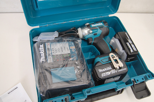 新品未使用 makita 充電式インパクトレンチ TW285DRGX 18V 6.0Ah バッテリー×2 電動工具 DIY マキタ ☆ PayPay(ペイペイ)決済可能 ☆ 札幌市 清田区 平岡