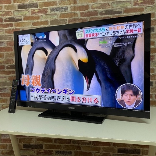 即日受渡可❣️薄型3D対応 スポーツ観戦好きに、Sony40型LED BRAVIA