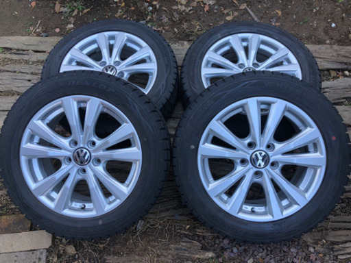 16インチゴルフ用アルミホイールスノータイヤセット