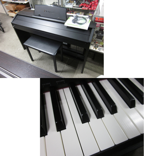 札幌 【値下げOK!】 カシオ プリヴィア 電子ピアノ イス付き PX-750 2012年製 88鍵 3ペダル CASIO Privia 本郷通店