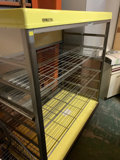 エレクタ　配膳カート　大型　中古　大型施設やイベントに