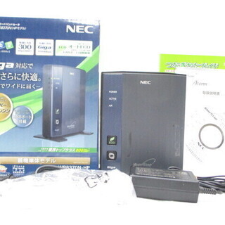 送料無料・NECらくらく無線スタートEXブロードバンドルーター・...