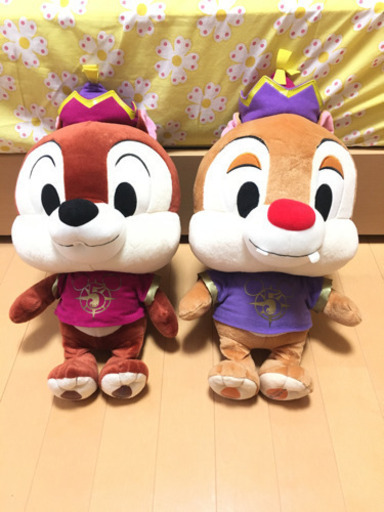 TDS ５周年　チップ\u0026デール　ぬいぐるみ